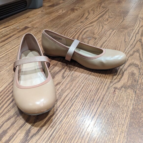 Vionic Beige and Pink Flats - Picture 1 of 5
